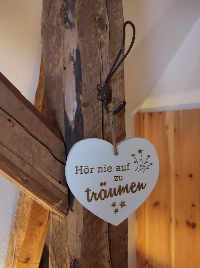 Minicamping Und B&B Apartment Hintergarten Niederorschel Exterior foto