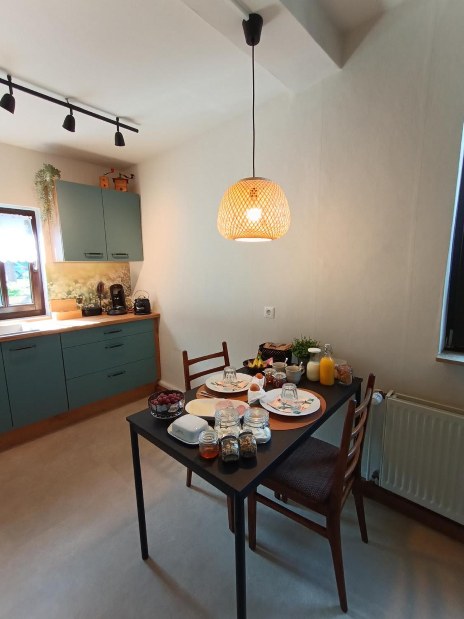 Minicamping Und B&B Apartment Hintergarten Niederorschel Exterior foto